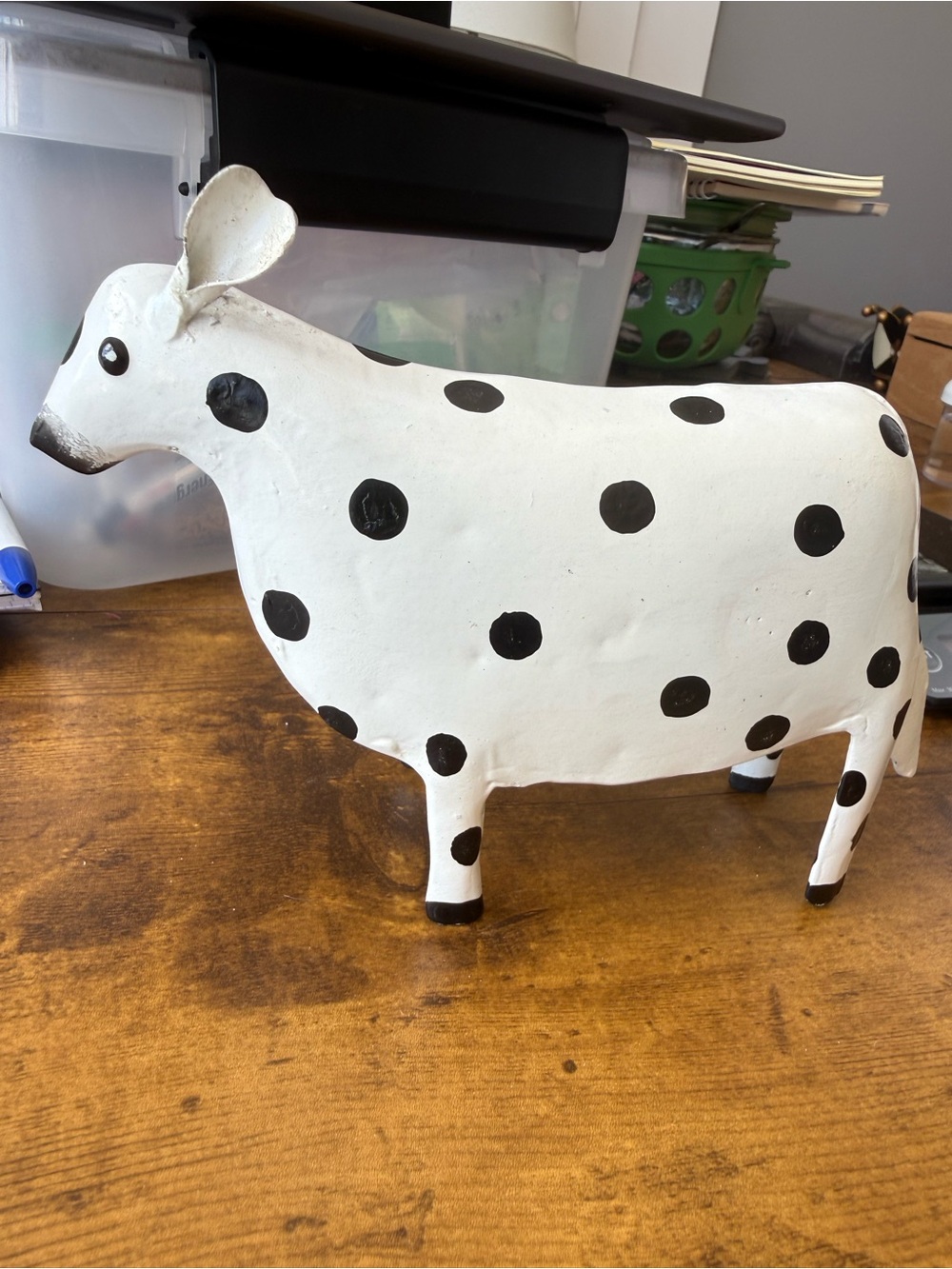 Mackenzie Child’s polka dot cow decoration